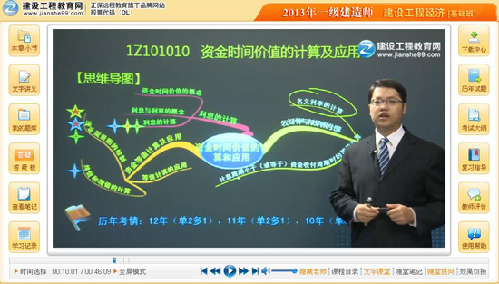 2013年一級建造師考試開課