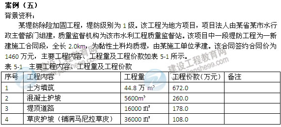 【老師解析】2014一級建造師《水利水電》試題答案解析