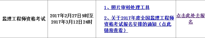 2017年青海監(jiān)理工程師考試報(bào)名入口已開(kāi)通