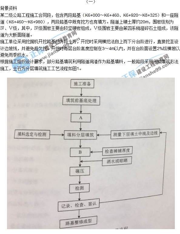 2017年二建《公路實務(wù)》試題及答案解析