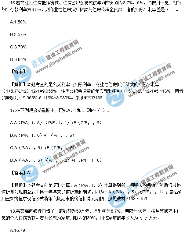 房地產(chǎn)開發(fā)經(jīng)營與管理試題單選16-20