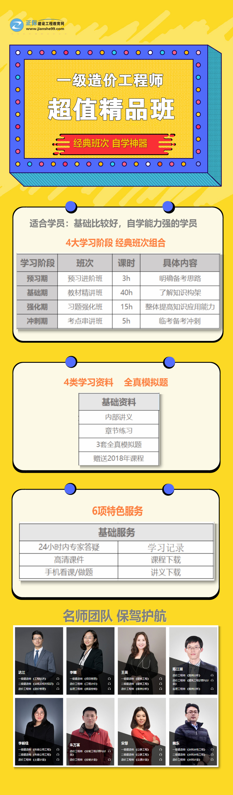 一級造價(jià)工程師超值精品班