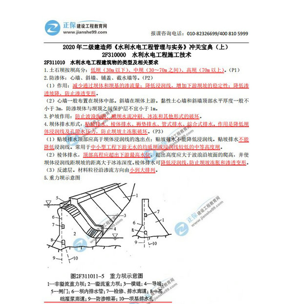 2020年二級建造師《水利水電工程管理與實務》沖關寶典（上）