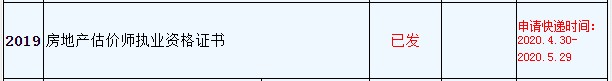 房地產(chǎn)估價(jià)師證書(shū)領(lǐng)取
