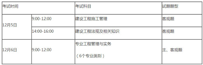 廣東二建考試時(shí)間2020