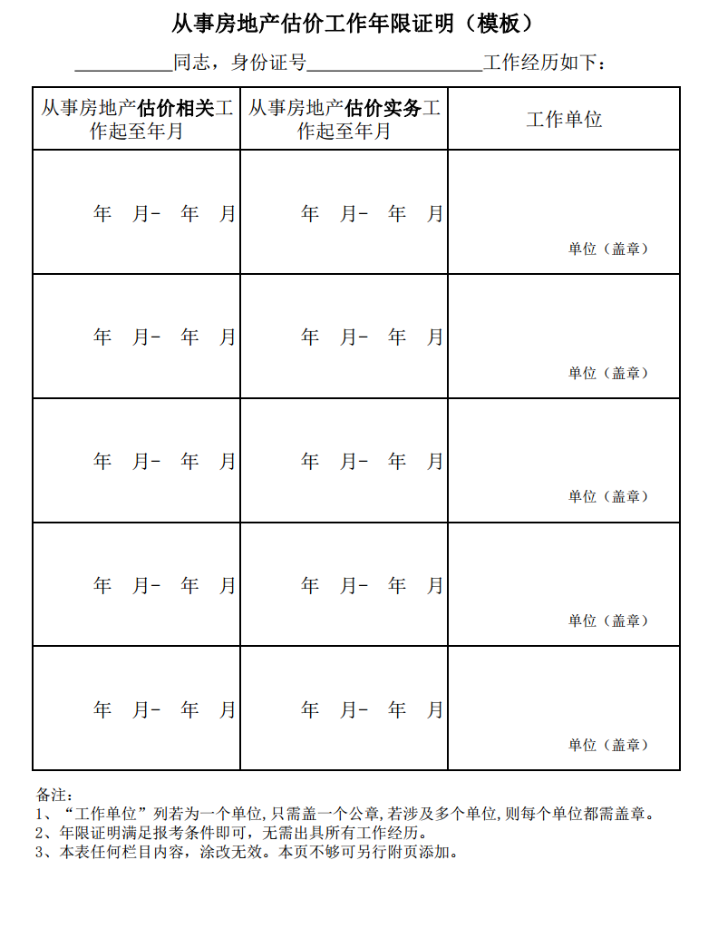 貴州關于開展2020年度房地產估價師資格考試報名工作的通知